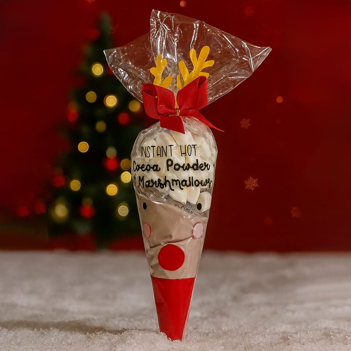 Reindeer Hot Chocolate & Marshmallows 110g