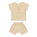 Pure Baby Natural Waffle Co-Ord Set