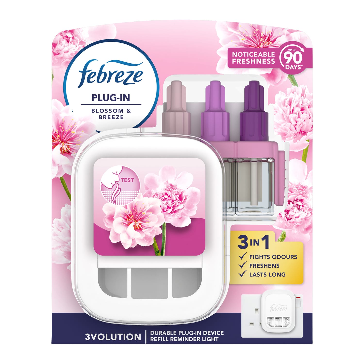 Febreze 3Volution Air Freshener Plug-In 20ml - Blossom & Breeze