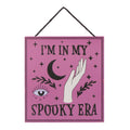 Mystic Midnight Wooden Sign - I'm In My Spooky Era