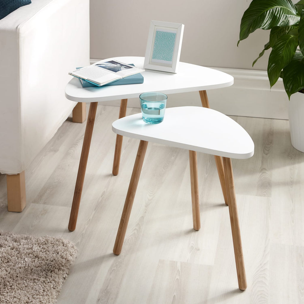 Loft Range Nested Tables - White, product image 2