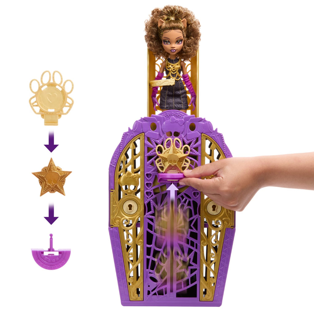 Monster High Skulltimate Secrets Doll JBG80 - Clawdeen Wolf, product image 2