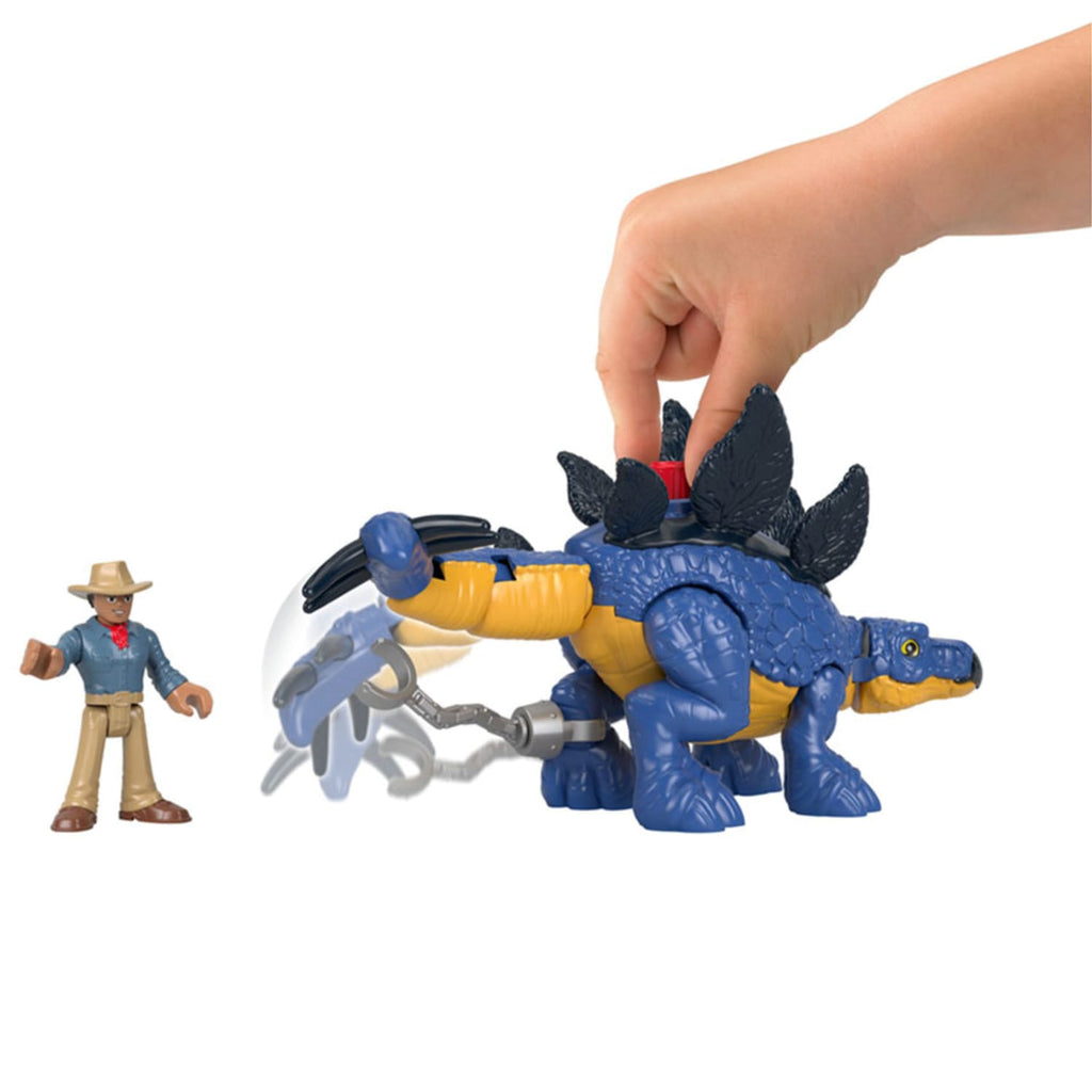 Imaginext Jurassic World Dominion - Dr. Grant & Stegosaurus, product image 3