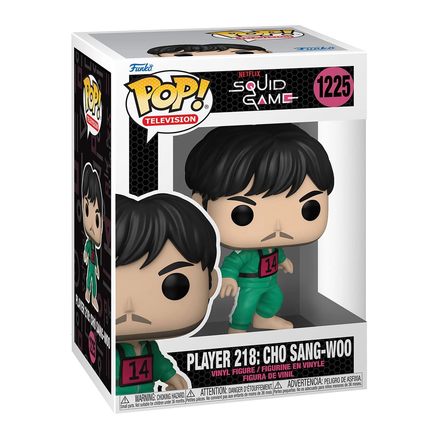Funko Pop Squid Game Figure - Player 218 Cho Sang-woo 1225