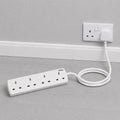 Pifco Extension Socket 2m - 4 Way Gang