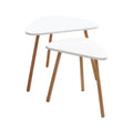 Loft Range Nested Tables - White