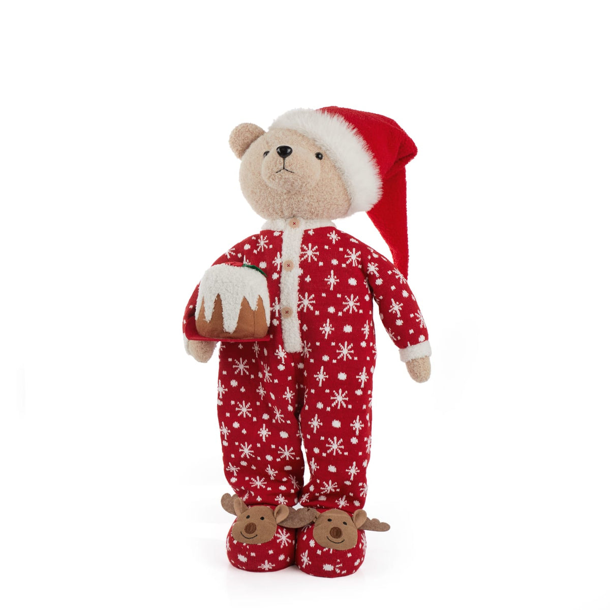 Sleigh Bells Christmas Teddy In Pyjamas, product image 2