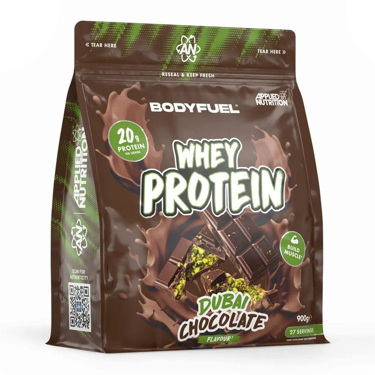 Bodyfuel Whey Protein 900g - Dubai Chocolate