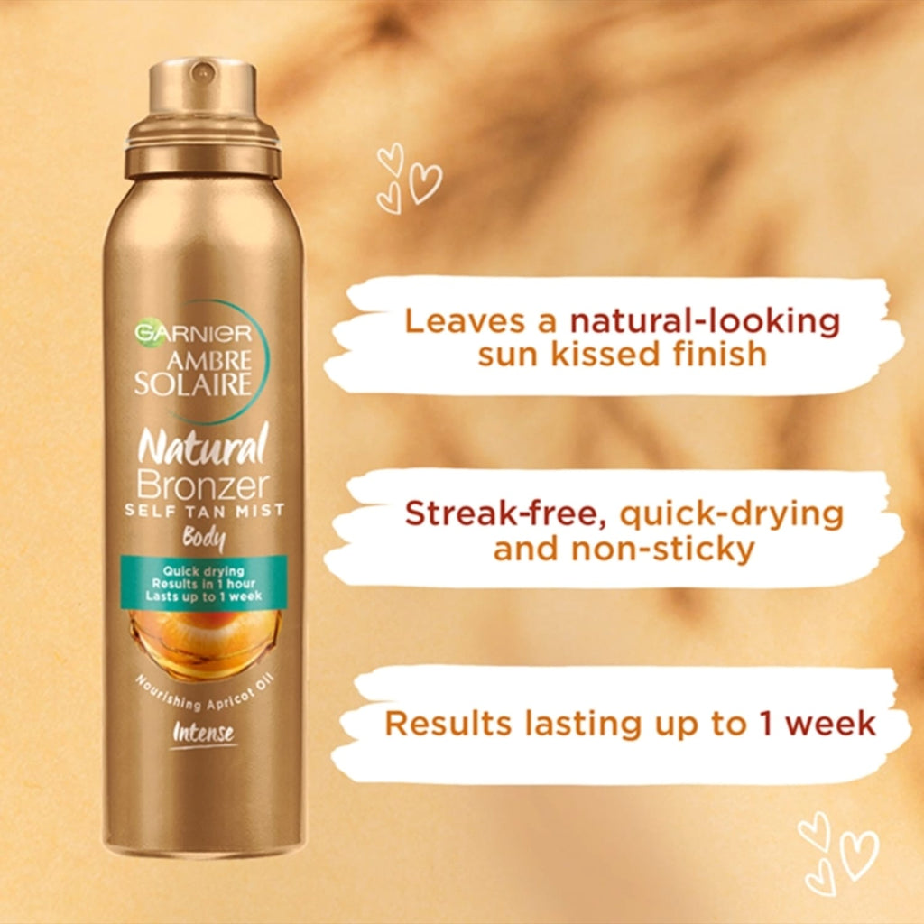 Ambre Solaire Natural Bronzer Self Tan Body Mist 150ml, product image 5