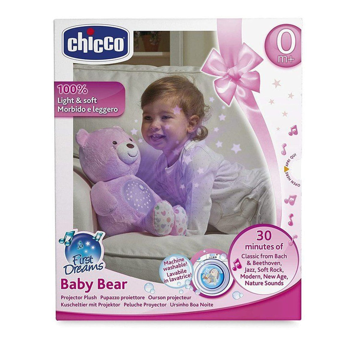 Chicco First Dreams Baby Bear Projector Plush, product image 4