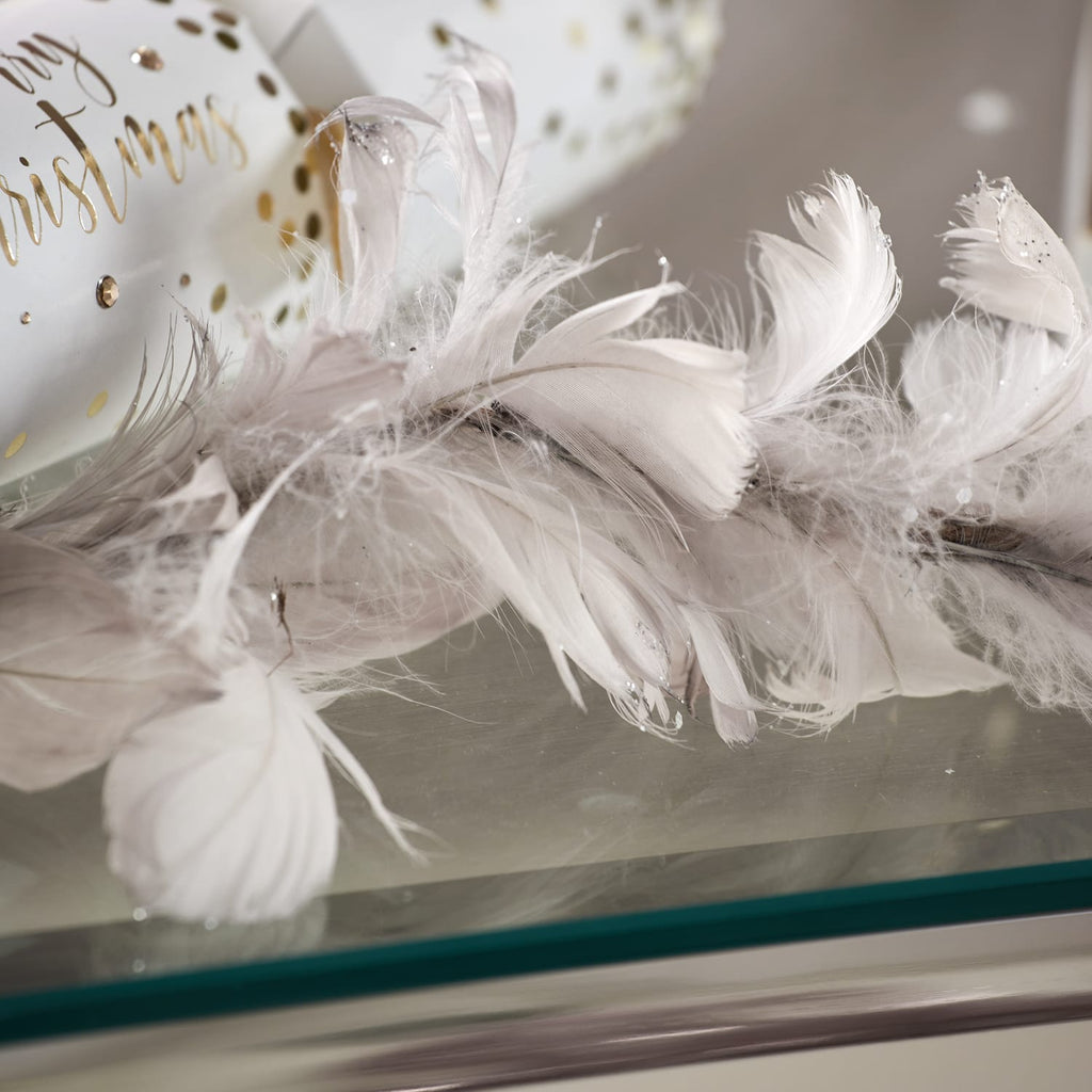 Festive Feeling Feather Garland, product image 7